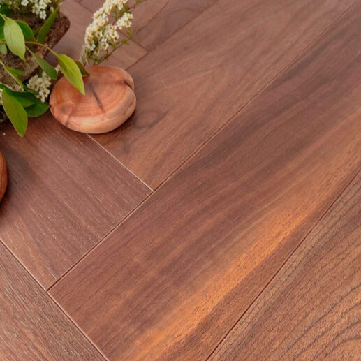 Ламинат Floor Fort Коллекция Walnut Tree Ёлочка 19004-1 НС Орех Стенфорд