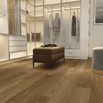 SPC CM Floor ScandiWood с подложкой 44 Тик Малазийский